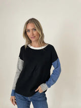 Allison Colorblock Sweater