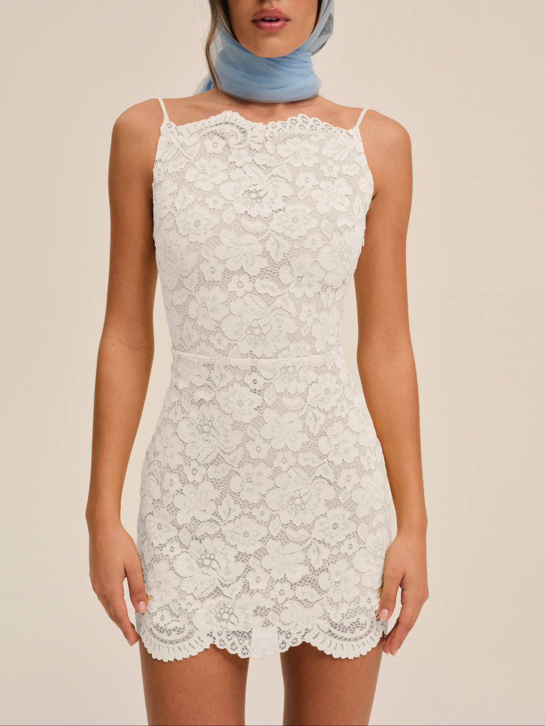 Lakeside White Mini Dress