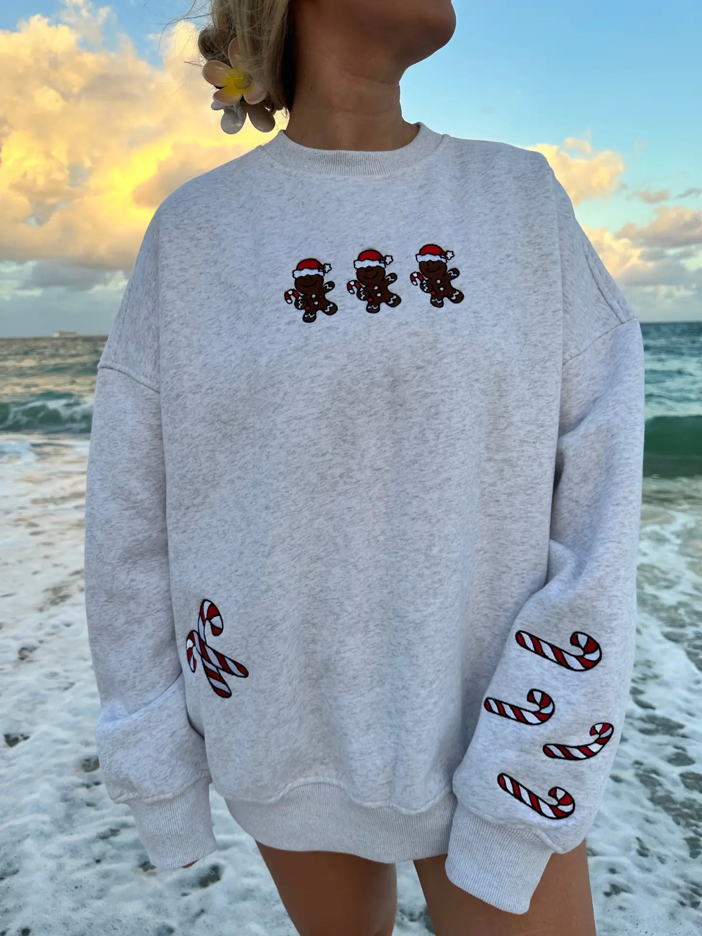 Gingerbread Recipe Christmas Sweatshirt