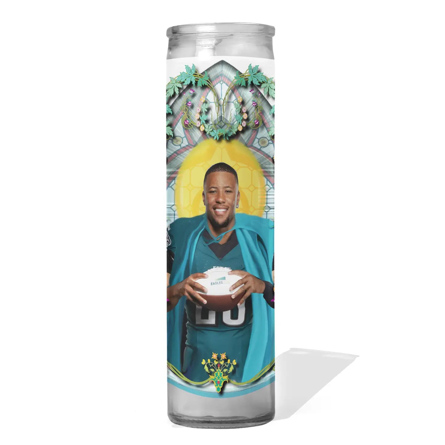 Eagles Saquon Barkley Prayer Candle