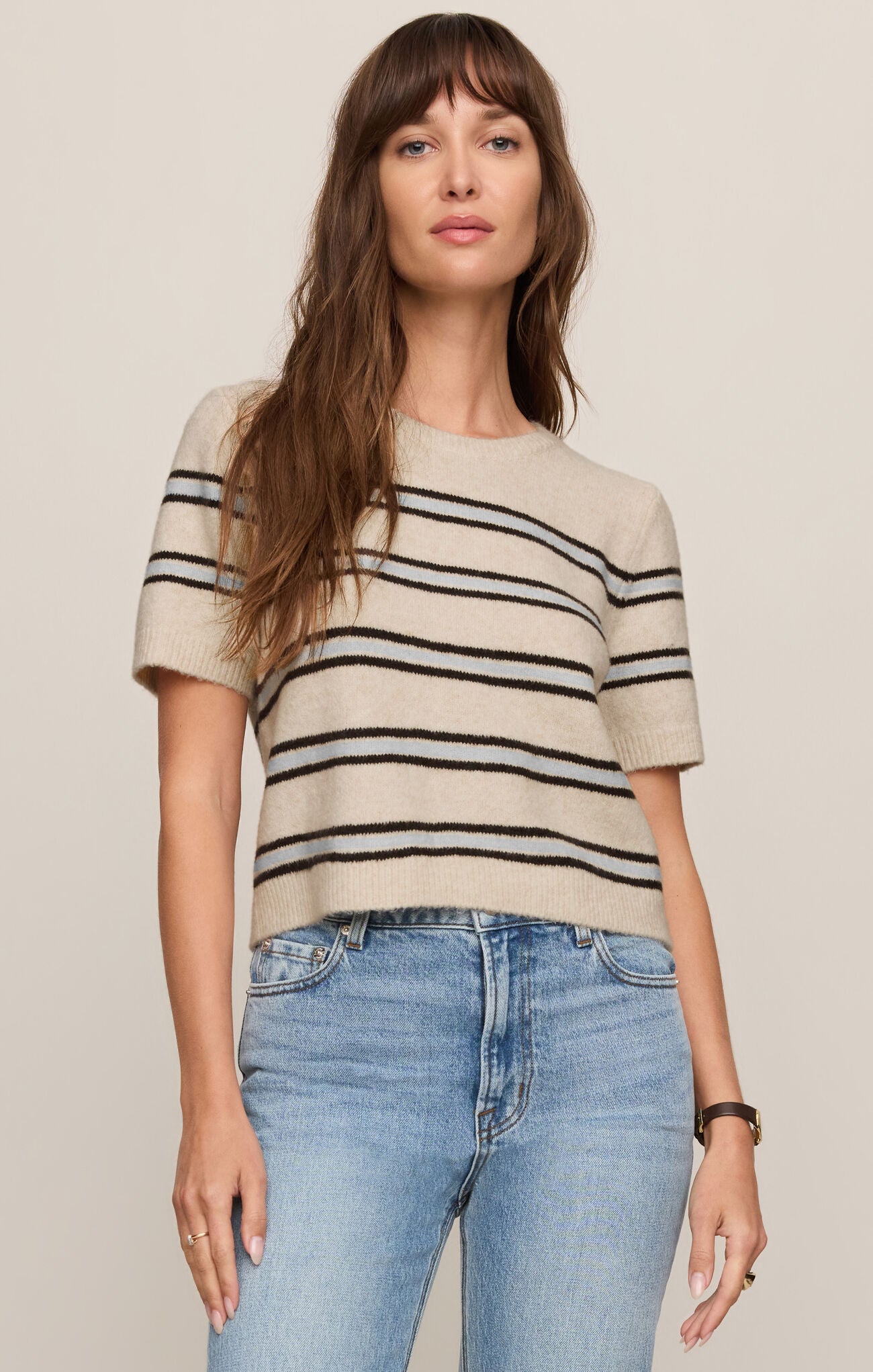 Z Supply Gatewood Stripe Sweater Tee