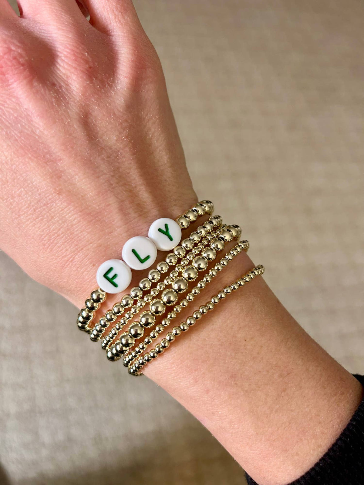 Philadelphia Eagles BIRDS Beaded Bracelet by Rae & Jade