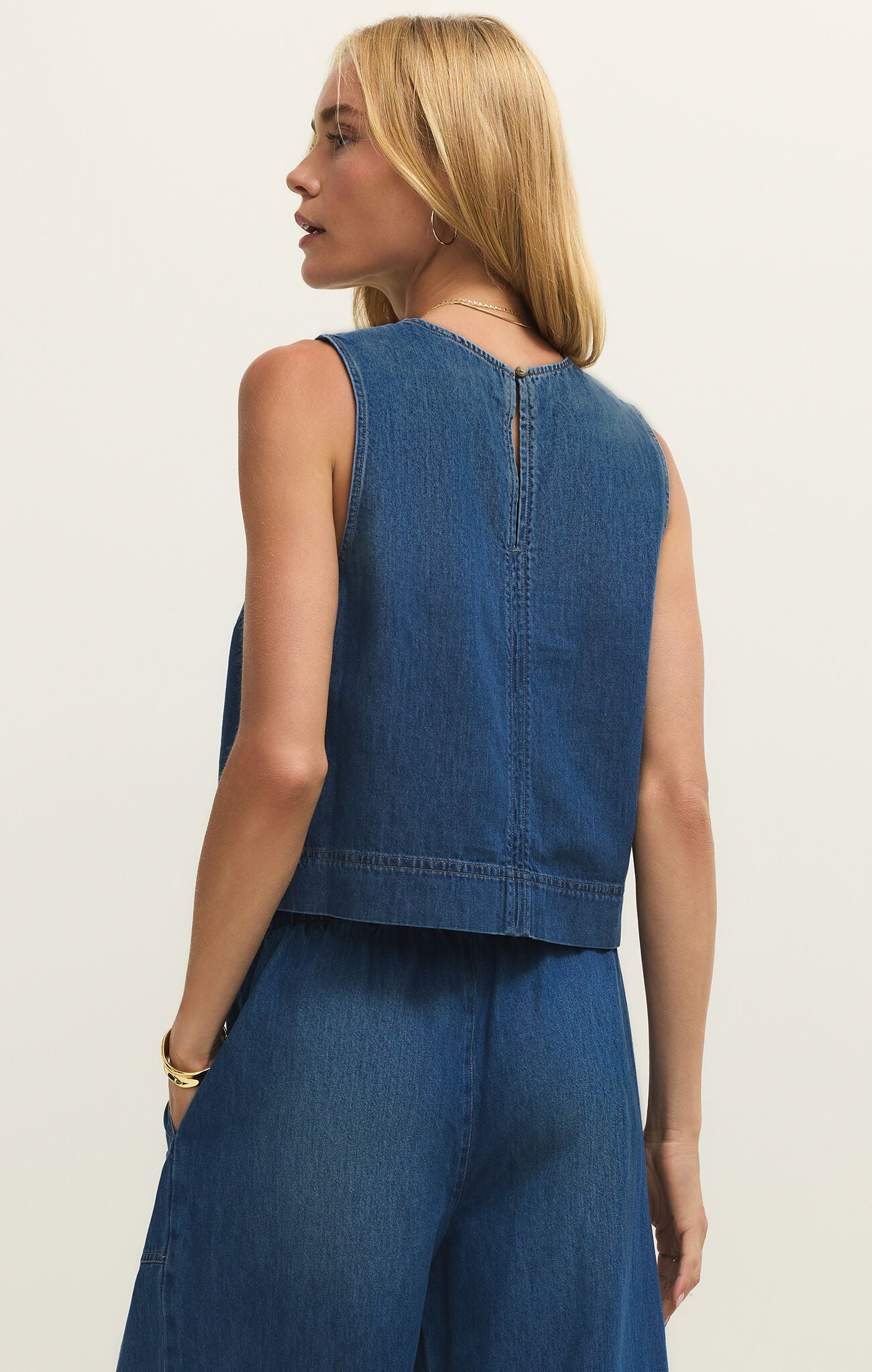 Sun Seeker Denim Top