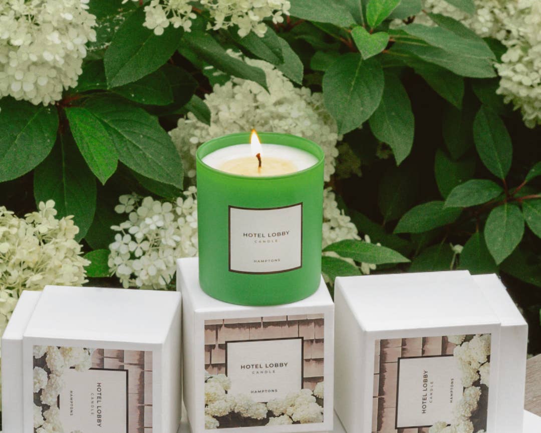 Hamptons Luxury Tomato Soy Candle – 9.75 oz by Hotel Lobby Candle