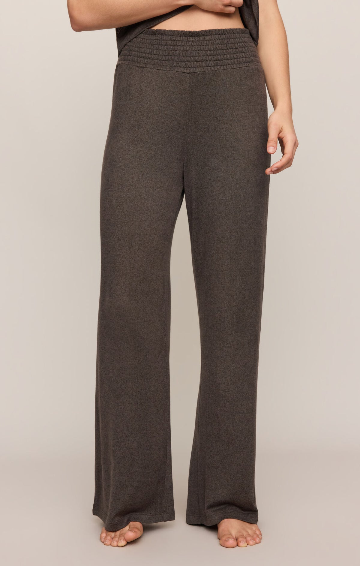 Z Supply Dawn Smocked Pant | Ultra Soft High Rise Lounge Pants
