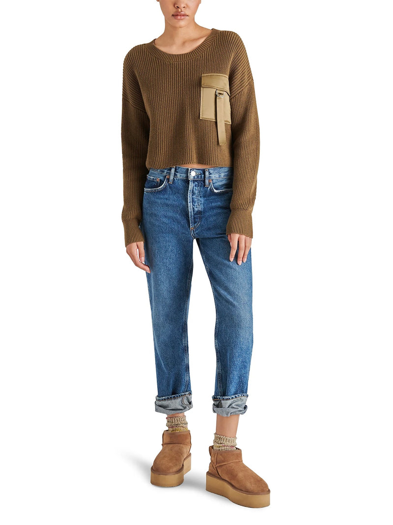 Madison Olive Sweater