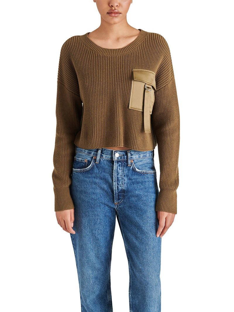 Madison Olive Sweater