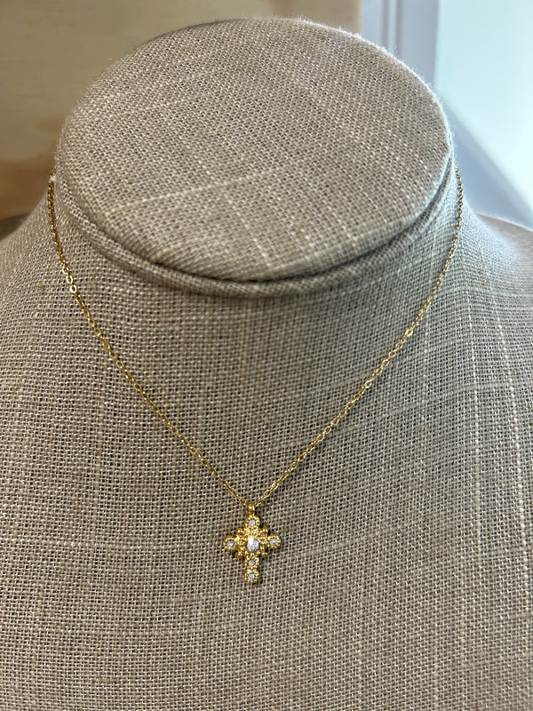 Alexia Vintage Cross Pendant