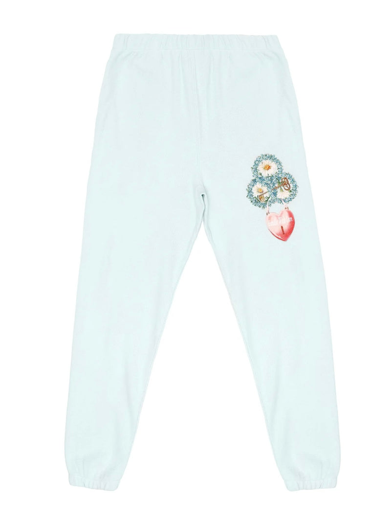 Boys Lie Locked In Teal Sweatpant