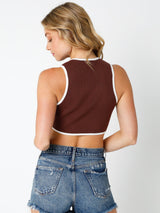 New Rena Rib Sweater Tank