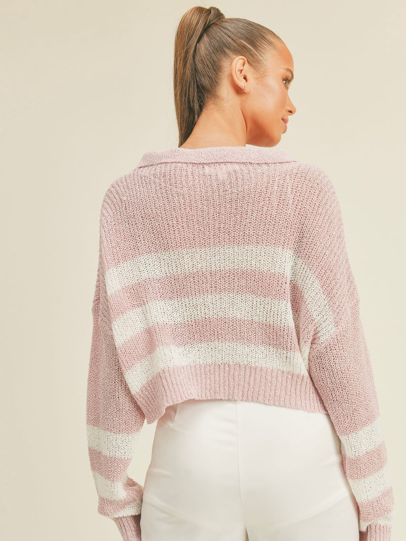 Kelly Stripe Sweater Top