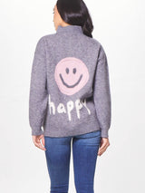 Happy Quarter Zip Sweater