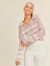 Kelly Stripe Sweater Top