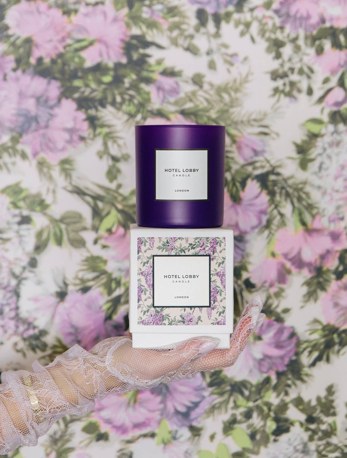 London Luxury Soy Candle – Earl Grey, Lavender & Vanilla by Hotel Lobby Candle