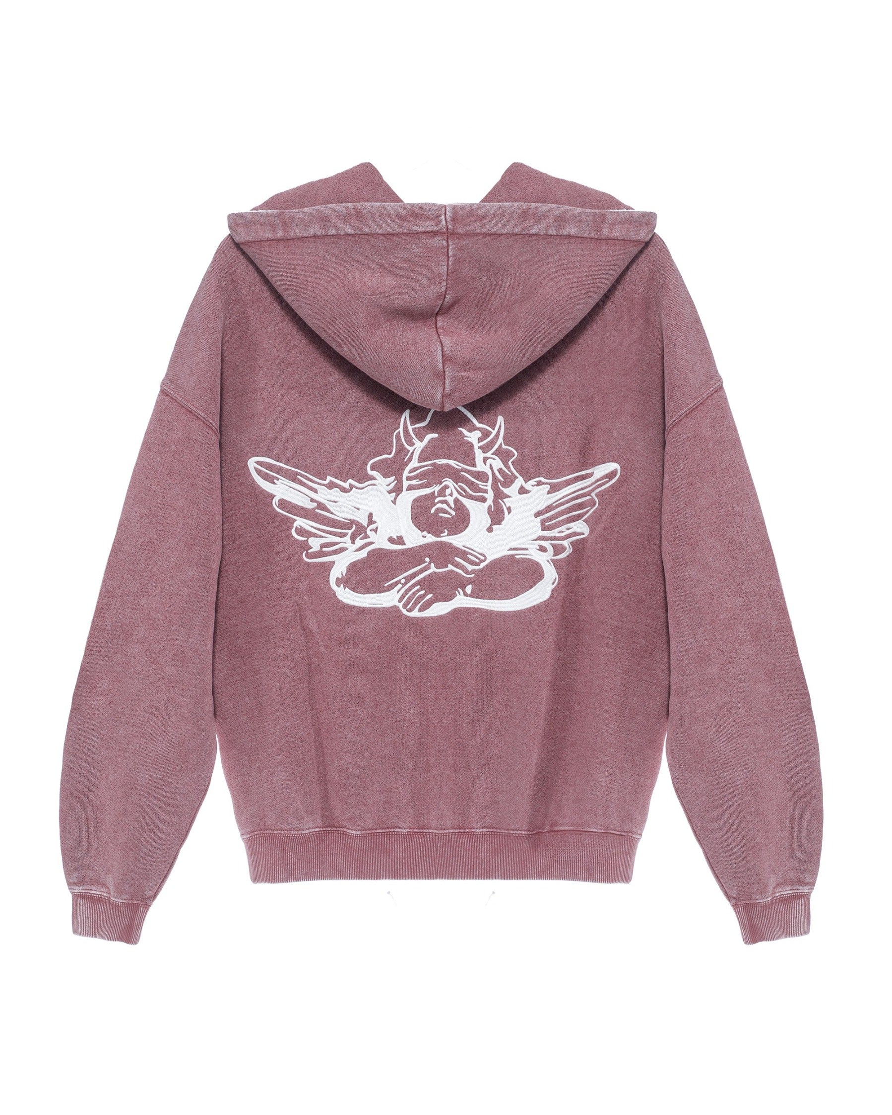 Boys Lie Patched Up All-Star Racer Hoodie – Dusty Pink