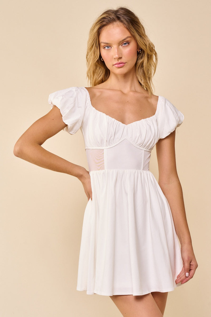 Sadie White Dress