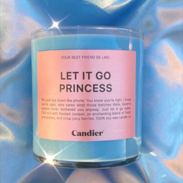 Let It Go Candle - Luna Chick