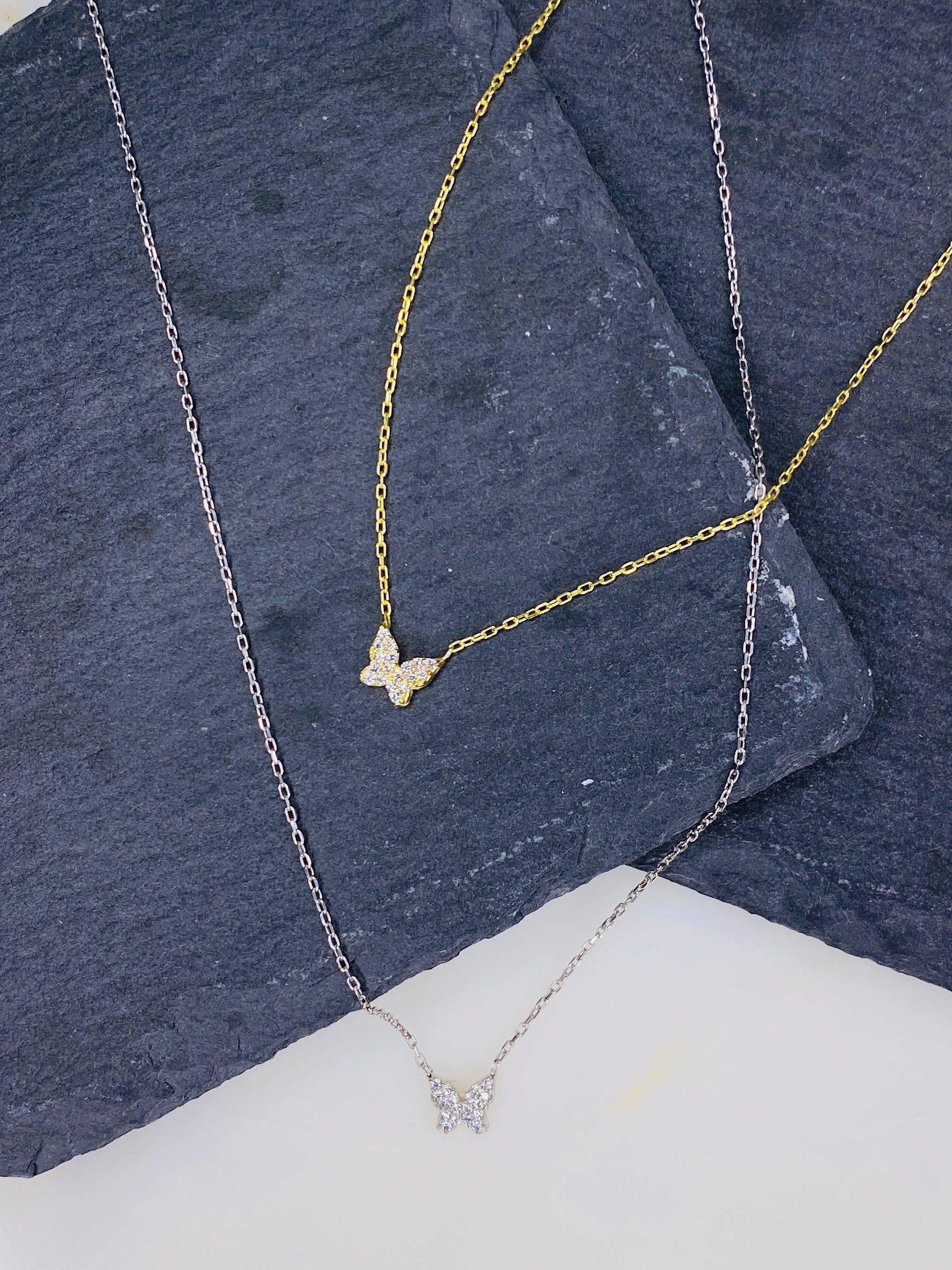 Meadow Petite Butterfly Necklace