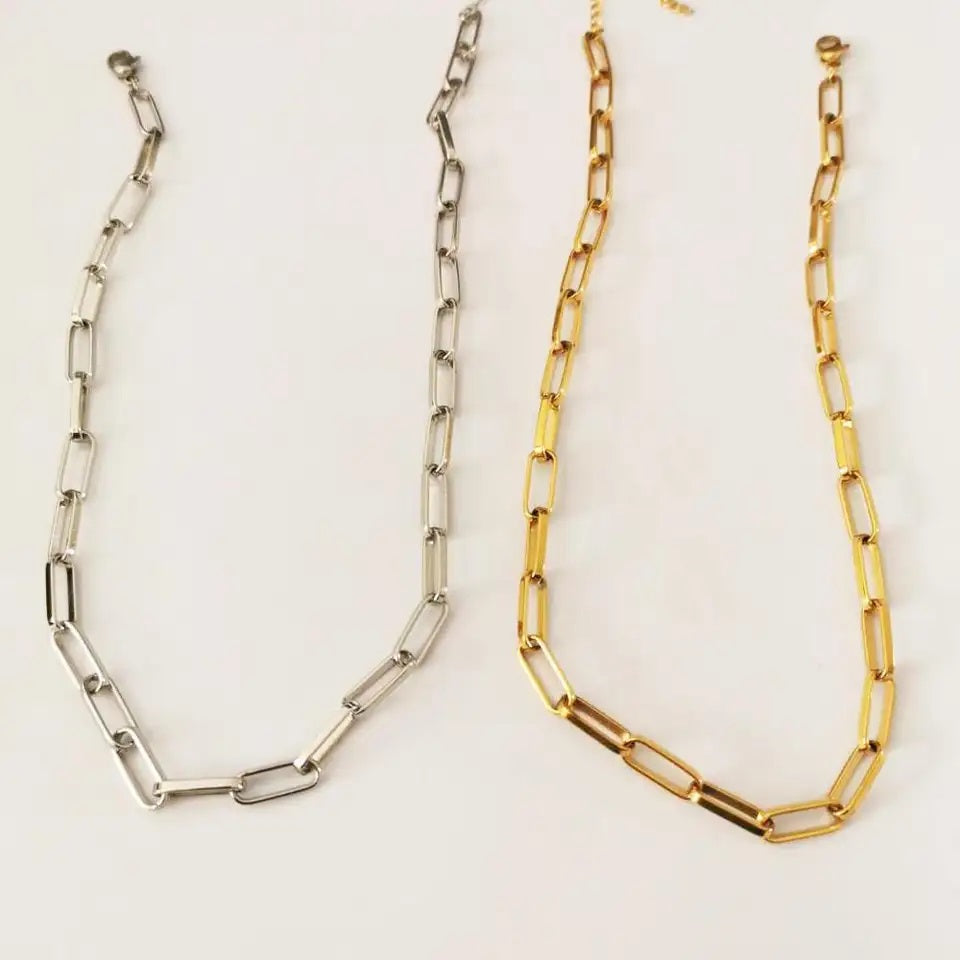 Thick Paper Clip Chain