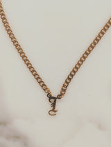 Newport Gothic Initial Choker is