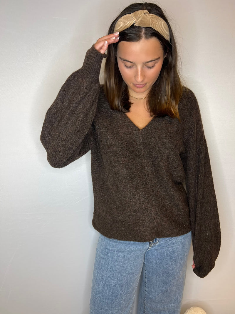 Ally Brown Sweater