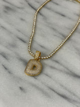 Bubble Initial InterCHAINable Necklace