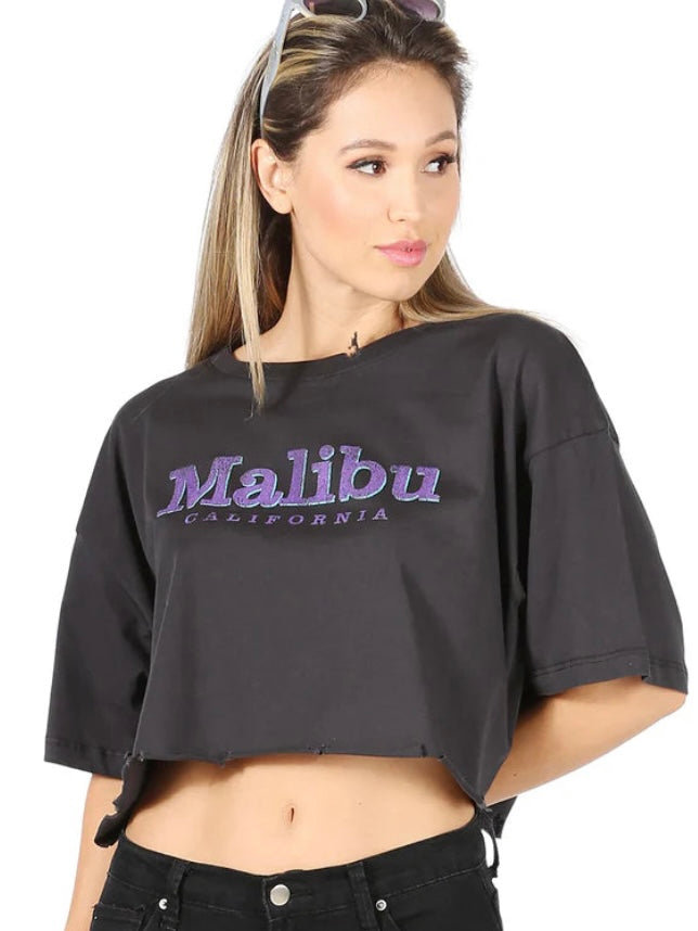 Malibu Crop Tee