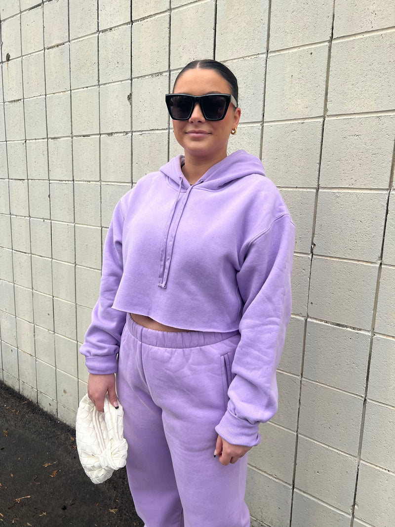24/7 Crop Hoodie