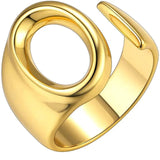 Lido Bold Initial Ring