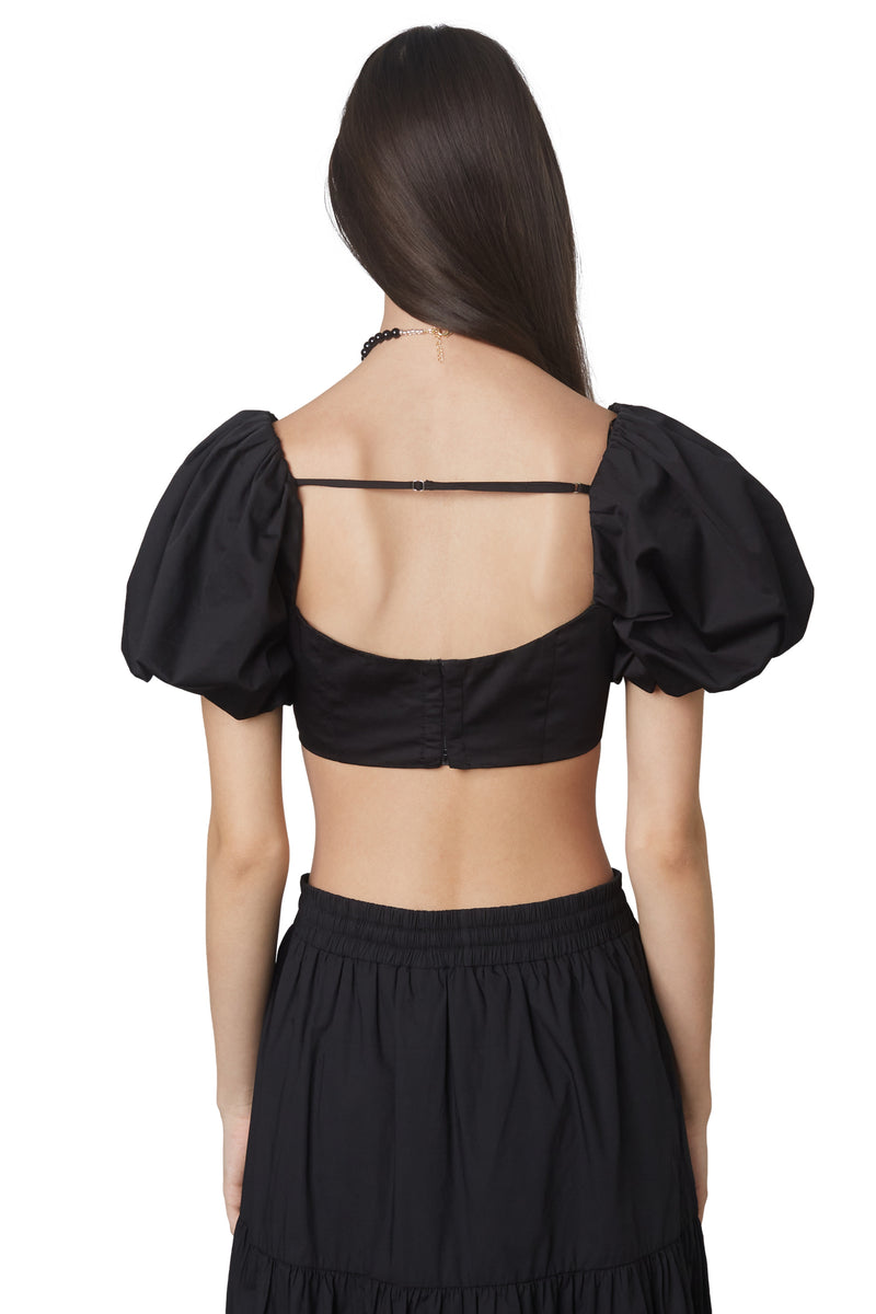 Julianne Black Top