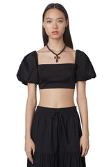 Julianne Black Top